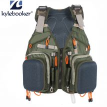Neue verstellbare Männer Fliegen fischen Weste Pack Multifunktion taschen Outdoor Mesh Rucksack