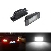 ANGRONG 2x LED targa Canbus per Citron Berlingo C2 C3 C4 C5 C6 C8 DS3 Peugeot 106 1007 307 308 3008 406 407