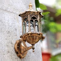 Retro esterno impermeabile antiruggine E27 lampada da parete giardino gateway sconce cortile corridoio villa reggiseno luci per balcone residenziale