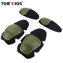 Tom's Hug g2 g3 Tuta da rana Ginocchiere Supporto tattico per gomito Paintball Airsoft Ginocchiera Set di protezioni per ginocchia interpolate