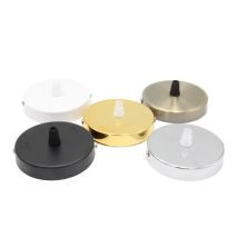 Metall Decke Rose Retro Einzel Lampe Runde Decke Baldachin Moderne Decken Lampe Anhänger Leuchten