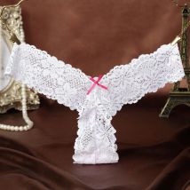 Sexy Spitze Höschen Unterwäsche Frauen G String Slip für Frauen Damen Spitze Thongs G Strings Weibliche Hohl T-zurück unterwäsche Höschen