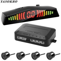 Parktronic Auto Detektor Auto Led-anzeige 4PCS Parkplatz Sensor Kit Umge Assistance Backup Radar-Monitor Parkplatz Auto-detektor