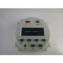 FREIES verschiffen DC12V/24V AC110V/220V Digital LCD Energien-programmierbares Timer Zeit schalter Relais 16A