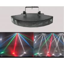 Hohe helligkeit LED acht-strahl fan strahl bar licht strahl laser lichter RGBW scanner dj club disco