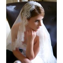 2025, neue Wimpernspitze, 1,5 m/3 m lang, High-End-Brautschleier, Weiß/Elfenbein, Hochzeitsschleier, Mantilla, Hochzeitszubehör, Veu De Noiva EE006