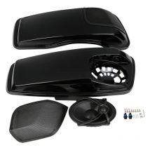 Motorrad-Satteltaschendeckel mit 12,7 x 17,8 cm großen Lautsprechern für Harley Touring Road King