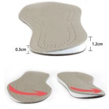 In Pelle di vacchetta Scarpe Ortesi Plantari Arco Gamba Genu Varo Correttiva Pad O Tipo di Gamba Solette Ortopediche Scarpe Inserti Cuscino