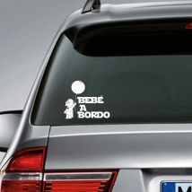 Spanische Version Baby On Board Autoaufkleber – BEBE A BORDO Vinyl Aufkleber Aufkleber Coche