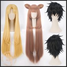Hochwertige Anime Raphtalia Rafutaria lange braune Naofumi Iwatani kurze schwarze Filo lange blonde Cosplay-Perücke