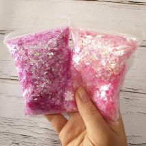 20g Candy Papier 17 farben Schleim Shell Papier Füllstoff Ton Spielzeug DIY Schleim Zubehör Dekoration Gelee Schlamm Hand Gum ton Kinder