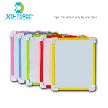 XINDI Magnetische Kinder Whiteboard Trocken Wischen Bord 5 Farben Mini Zeichnung Weiß boards 20,6*18,5 cm Kleine Hängen Bord freies Marker Stift