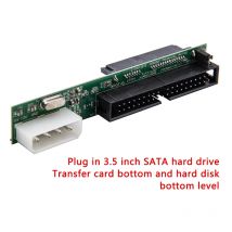 Convertitore adattatore da Sata a IDE 1.5Gbs 2.5 Sata femmina a 3.5 pollici IDE maschio 40 pin supporto porta ATA 133 100 SSD HDD CD DVD seriale