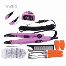 1 Set Loof Haarverlängerung Fusion Eisen Werkzeug Vorgebundenes Keratin Einstellbare Temperatur Hitze Eisen Haarverbinder Komplettes Werkzeugset
