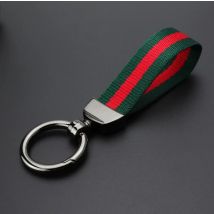 Haushälterin Auto Motorrad Hause Metall & Nylon Schlüsselbund Männer Schlüssel Ring Frauen Schlüssel Halter Strap String Schmuckstück Schnalle Zubehör