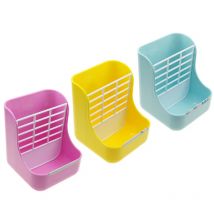 1 Stück zwei in einem Futter Gras Futter box Kaninchen käfig in Nutztier käfigen & Zubehör Haustier Kaninchen Fütterung Futter box