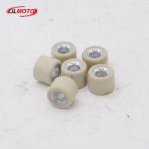 1Set/6pcs14g Clutch Variator Roller Driver Pulley Fit For 125cc 150cc 200cc CVT Engine Clutch Scooter Buggy ATV UTV Go Kart Part