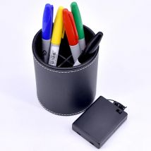 Farbe Stift Vorhersage mit Leder Stift Halter Magie Tricks Zauberer Bühnen Close Up Illusion Zubehör