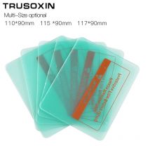 Neue runde Eckenschutzplatte aus Kunststoff (PC) der Solar-Schweißmaske mit automatischer Verdunkelung/Schweißfilter/Schweißhelm