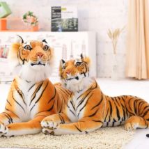 30-120CM High Quality Giant White Tiger Stuffed Toy Lovely Big Size Tiger Plush Doll Soft Pillow Christmas Gift
