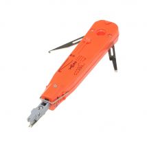 Hochwertiges rotes KRONE LSA-Plus Punch Down Tool Kit mit Sensor für Telekommunikationstelefon RJ11 Wire Ethernet Network Cat5 RJ45 Kabel