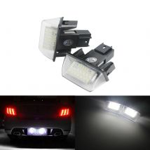 ANGRONG Canbus LED Numero di Licenza Luci Targa Lampadine Per Peugeot 206 207 307 308 406 407 Citroën C3 C4 C5 BERLINGO SAXO XSARA