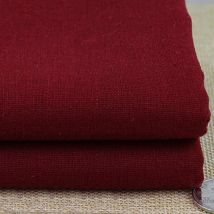 100cm * 140cm burgund stoff für kleid rock hose nähen tissu solide baumwolle leinen