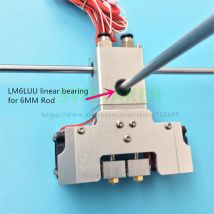 Neuer Typ Ultimake 2 um2 3D-Drucker Chimäre Hotend Kit Doppel extruder 2 in 2 out Extrusion skopf Aluminium legierung Extruder kopf
