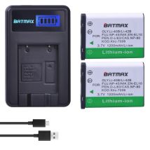 EN-EL10 en el10 batterie + lcd usb ladegerät für olympus Li-42B NP-45 EN-EL10 D-Li63 D-Li108 NP-80 cnp80 KLIC-7006 kamera batterien