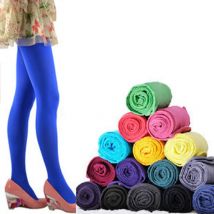 Sexy Candy Farbe Frauen 120D Opaque Footed Strumpfhosen Strumpfhosen Dicken Strumpfhosen Strümpfe Frauen Mode Strumpfhosen Strumpfhosen Plus Größe