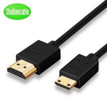 Shuliancable Hochgeschwindigkeits-Mini-HDMI-Kabel 1 m 1,5 m 2 m 3 m 5 m Stecker auf Stecker 4K 3D 1080P für Tablet-Camcorder