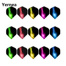 Yernea Neue Darts Flug 15 Teile/5 satz Professionelle 2D Dart Flug Farbe Aurora Schwanz Dart Zubehör Großhandel