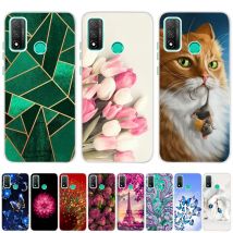 Fall Für Huawei Honor 9 S Fall 5.45 "Silicon Gemalt Weichen TPU Abdeckung Auf Ehre 9 S 9 S s9 DUA-LX9 Telefon Zurück Schutzhülle Coque Stoßstange