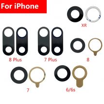 NUOVO Testato Vetro Della Fotocamera Posteriore Per IPhone 6 7 8 Plus X XR XS 11 12 Pro Max 12mini Obiettivo In Vetro Della Fotocamera Posteriore Con Adesivo + Strumento