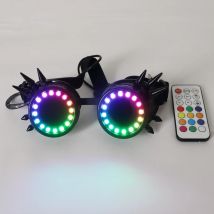 Pixel Pro LED Brille Kaleidoskop Linsen Über 350 Modi Intensive Lichter EDM DJ Rave Kostüm Party