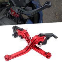 Short Brake Clutch Levers For Benelli TNT125 TNT135 TNT 125 135 2016 2017 Motorcycle CNC Accessories With LOGO