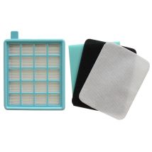 (Comparable with FC8058 / 01) Filter set for Philips PowerPro Active and Compact vacuum cleaner.