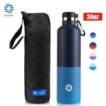FJbottle Thermoskanne, Vakuumflasche 18/10 Edelstahl, Sportwasserflasche, für Fitness-Outdoor-Sportarten, große Kapazität, 1000 ml