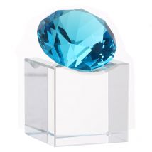 9 farben Kristall Diamant Briefbeschwerer Glas Handwerk Ornament Schmuck Geschenke Wohnkultur