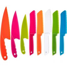 Kid Kunststoff Küche Messer Set kinder Sichere Kochen Koch Nylon Messer Für Obst Brot Kuchen Salat Salat Messer