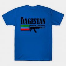 Nord Kaukasus Dagestan Kämpfer männer T Shirt