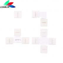 WS2811 WS2812B SK6812 WS2815 Kostenloser Löten Led Stecker 2/3/4/5PIN L/T/X Form Ecke Stecker Für 10mm RGB Led Streifen Licht