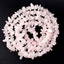 Natürliche Edelstein Unregelmäßige Rose Quarz Chip Stein Perlen Für Schmuck Machen 3-5-8-12mm Freeform perlen Diy Armband Zubehör 16''