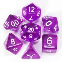 Wholesales 7pc/lot Dice Set Polyhedral D4,D6,D8,D10,D10%,D12,D20 Colorful Accessories for Board Game,DNDGame, RPG 25 Colors