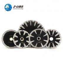 Z-LION 1PC 115/125/180mm Diamant Konkaven Sägeblatt Schutz Zähne Beton Granit Marmor Stein Schneiden disc Für Winkel Grinder