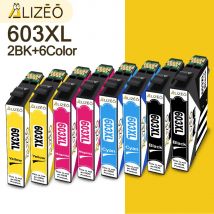 ALIZEO Per EPSON 603XL 603 T603XL E-603XL T603 XL Cartucce D'inchiostro Per Epson Expression Home WF-2810DWF WF-2830DWF WF-2835DWF