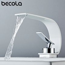 Becola Groß-und Einzelhandel Deck Mount Wasserfall Bad Waschbecken Wasserhahn Waschtisch Waschbecken