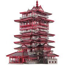 Piece cool 3d Metall Puzzle Modellbau Kits - Yuewang Turm Puzzle Spielzeug, Weihnachten Geburtstags