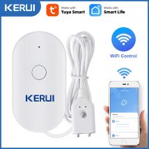 Kerui Wifi Wassers ensor Smart Home Küche Wasser leck detektor Tuya App Überwachung von Lecks Telefon Benachricht igung Sicherheits alarm