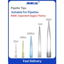 IKEME Pipette Tips 10ul 200ul 1000ul 5ml 10ml Autoclavable Laboratory Micropipette Tip Plastic Pipettes Tips Medical Supplies